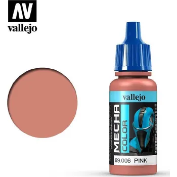 Modelářská barva Vallejo - Mecha Color 69006 Pink 17 ml.