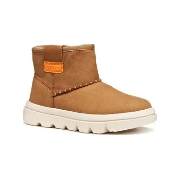 Dětská móda Geox Sněhule J Willaboom J56NCA 000AU C6627 M Hnědá 25