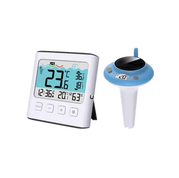 Barometr JVD Digitální teploměr s venkovním čidlem JVD T777 (s bazénovým čidlem)