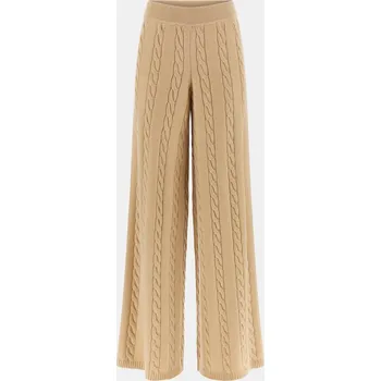 Dámské kalhoty Dámské Kalhoty GUESS GEMMA SWTR PANT W5BB52Z1192-G1L7 – Hnědá XS