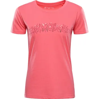 Dámské bavlněné triko ALPINE PRO Termesa 3 červené Velikost: XXL