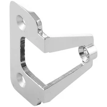 Nábytkové kování Adaptér pro úchytku na skládaná dvířka, zinkový odlitek pochromovaný leštěný