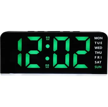 Budík JVD Digitální budík do sítě se zelenými číslicemi JVD SB8033.2