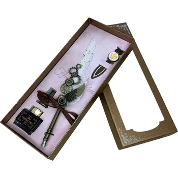 Kaligrafická sada s husím brkem (BUT6)