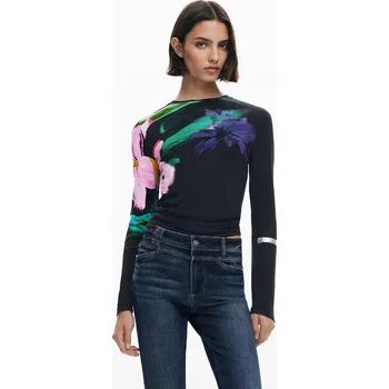 Dámské tričko Dámské triko DESIGUAL 25WWTK32 2000 TS LENA Velikost: L