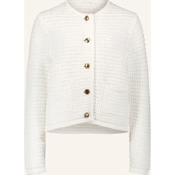 Dámský svetr Betty&Co Dámský Pletený Kardigan, bílá, 42