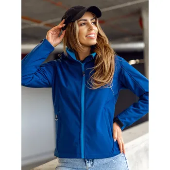 Tmavě modrá dámská přechodová softshellová bunda Bolf AB056 - 2XL