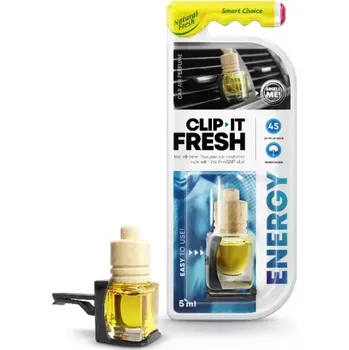 Osvěžovač vzduchu Clip it fresh - Osvěžovač vzduchu s klipem Energy