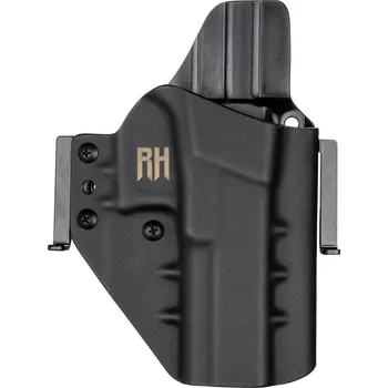 Příslušenství pro sportovní střelbu RH Holsters FROGY - Glock 20/21 - vnější kydexové pouzdro - poloviční sweatguard - černá Pouzdro je pro: Pravák