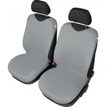 Auto Schmidt Autopotah triko šedé 2ks - přední kvalitní univerzální potahy ze 100% bavlny