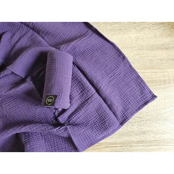 látková plena MUŠELÍNOVÁ PLENA BORŮVKA Velikost: 60x60cm