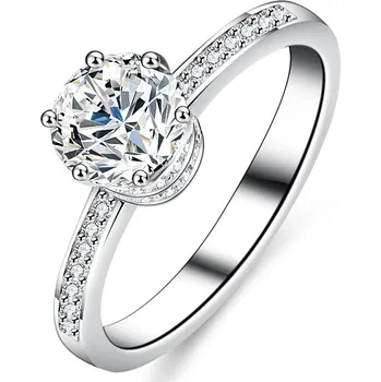 Prsten Stříbrný zásnubní prstýnek ELIANA Velikost prstenu: 7 (EU: 54-56) Ag 925; ≤3,1 g.