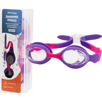 Plavecké brýle Spokey FLIPPI JR - Dětské plavecké brýle - fialovo-růžová