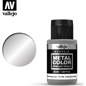Modelářská barva Vallejo - Metal Color 77704 Pale Burnt Metal 32ml.