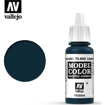 Modelářská barva Vallejo - Model Color 50 Dark Prussian Blue 17 ml. 70899