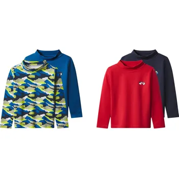 Chlapecké tričko lupilu® Chlapecké termo triko s dlouhými rukávy s BIO bavlnou, 2 kusy