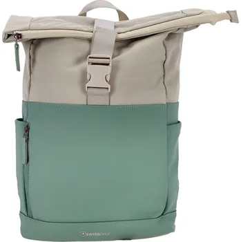 Sportovní batoh Batoh SWISS ONLY ROLLTOP 16 l zelenobéžový