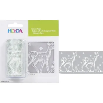 Lepicí páska Okenní páska 7,6cm x 2m folie, srnky