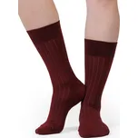 FERATT Pánské ponožky vínové Velikost: 39-42