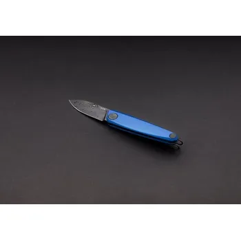 kapesní nůž Acta non verba knives ACTA NON VERBA Z050 BB - DLC Black DECO Dural Blue