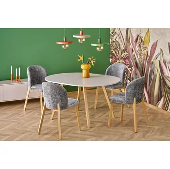 Nábytek ARTEN Rozkládací jídelní stůl RUBEN kašmír/přírodní