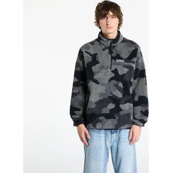 Pánská mikina Mikina Columbia Rugged Ridge™ High Pile Half Zip Black Mod Camo S
