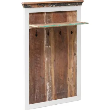 Věšák Věšák masiv Dublin recyklované dřevo (Věšáková stěna masiv)