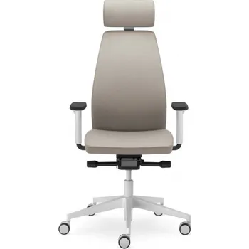 LD SEATING kancelářská židle Alva 330-WH vysoký opěrák