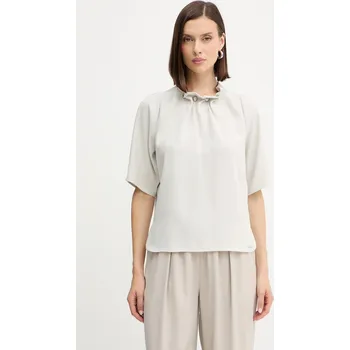 Dámská halenka Halenka Armani Exchange XW001256.AF16125 béžová 01X, vel. S