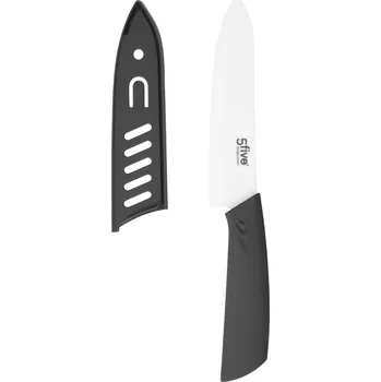 Kuchyňský nůž 5Five Zirco univerzální 27,5 cm černý/bílý