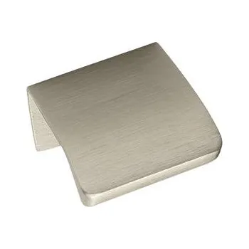 Nábytkové kování Úchytková lišta Edge Straight LA 20 mm, délka 40 mm, hliník nerez efekt