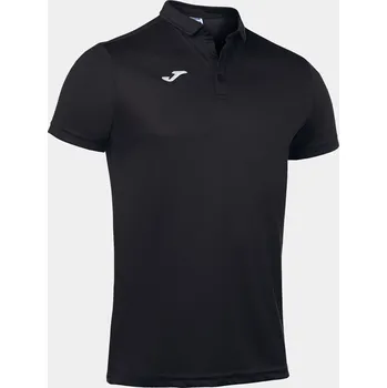 Pánské polo tričko Joma Polo Shirt Hobby Black S/S 3XS 1