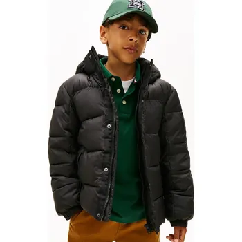 Chlapecká bunda Dětská bunda Tommy Hilfiger KB0KB10093.104.122.9BYA černá 99X, vel. 104