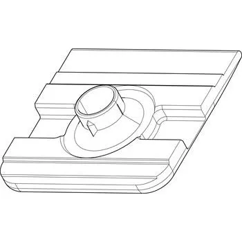 Příslušenství k oknu ROTO NT/NX Falcový náběh křídlo falc vůle 12mm falc hloubka 21 mm šedý (350402)