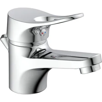 Vodovodní baterie Eisl NI075VECR - Umyvadlová baterie + výpusť s přepadem VERONA lesklý chrom