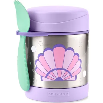 Termoska SKIP HOP Spark Style Termoska na jídlo se lžičkou/vidličkou Mušle 325 ml, 3r+