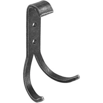 Věšák Věšák na kabáty Ischgl Š 55 mm, V 112 mm, pozinkované železo černě pasivováno