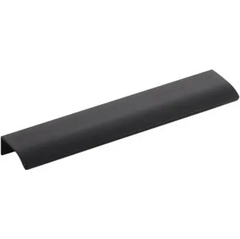 Nábytkové kování Úchytková lišta Edge Straight rozt. 2 x 80 mm, délka 200 mm, hliník černý mat