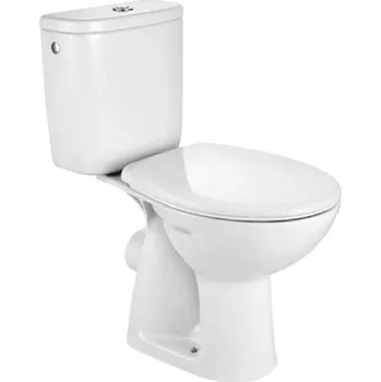 JIKA Euroline WC klozet kombinační, výška 39 cm, vodorovný odpad, boční napouštění, bílý, H8257960007873