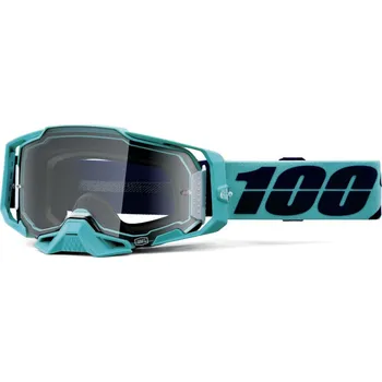 Motocyklové brýle ARMEGA 100% brýle ESTREL, čiré plexi