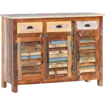 Příborník do zásuvky Příborník masiv Andorra recyklované dřevo (Dřevěný příborník)