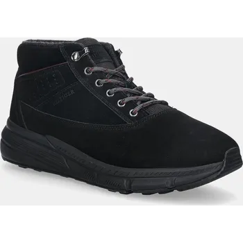 Pánská obuv Boty Tommy Hilfiger W NBK SDE HYBRID BOOT FM0FM05609 černá 99X, EUR 44