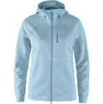 Dámská bunda Fjällräven Abisko Grid Fleece Hoodie W Velikost: M / Barva: světle modrá
