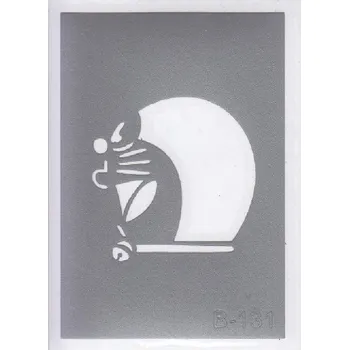 Odstranitelné tetování Šablona pro třpytivé tetování B131