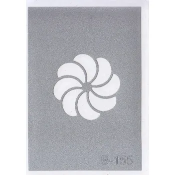 Odstranitelné tetování Šablona pro třpytivé tetování B155