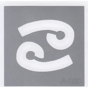 Odstranitelné tetování Šablona pro třpytivé tetování A026