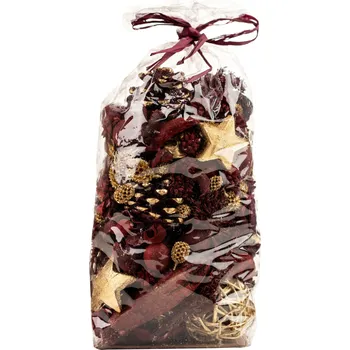 Svíčka Dekorace - Balíček 12005 červenozlatý