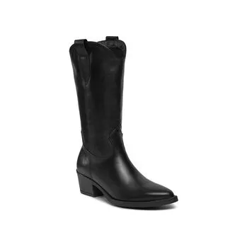 Dámská zimní obuv Tamaris Kovbojská obuv 1-25701-41 Černá 39