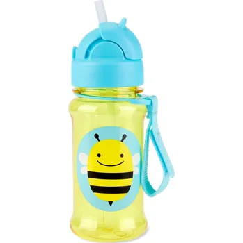 SKIP HOP Zoo tritan Láhev s brčkem 355ml Včelka 12m+