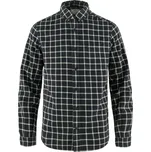 Pánská košile Fjällräven Övik Flannel Shirt M Velikost: XL / Barva: modrá/bíla